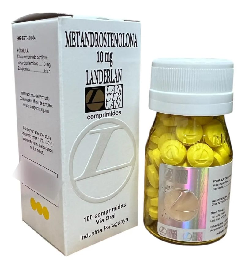 Landerlan  Dianabol  Metandrostenolona  10mg 100 Comprimidos